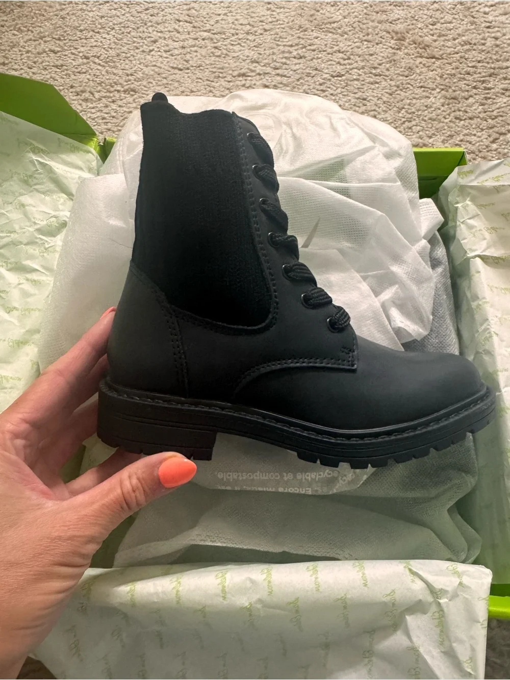 Sam Edelman New in box girls combat boots